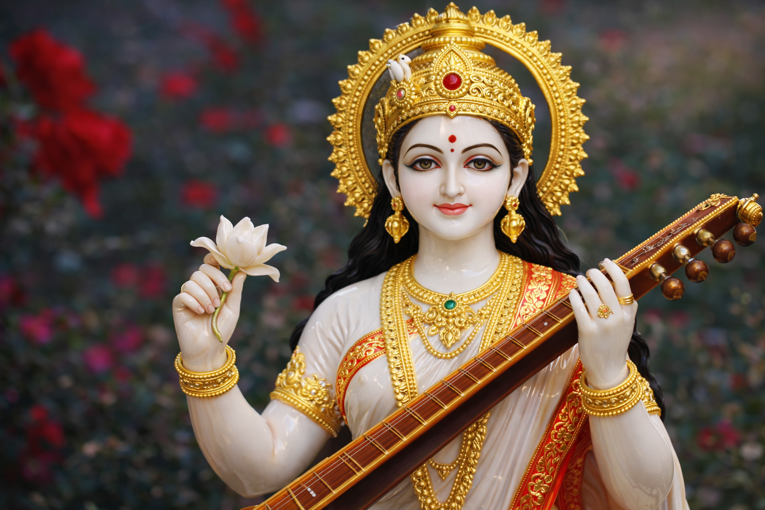Premium marble God statues handcrafted by Kaarving Jaipur artisans